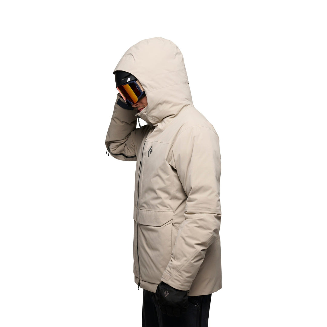Black Diamond Men’s Factor Insulated Parka - Moonstone - SAMPLE DROP