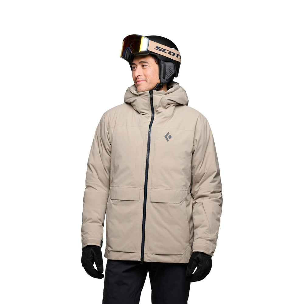 Black Diamond Men’s Factor Insulated Parka - Moonstone - SAMPLE DROP