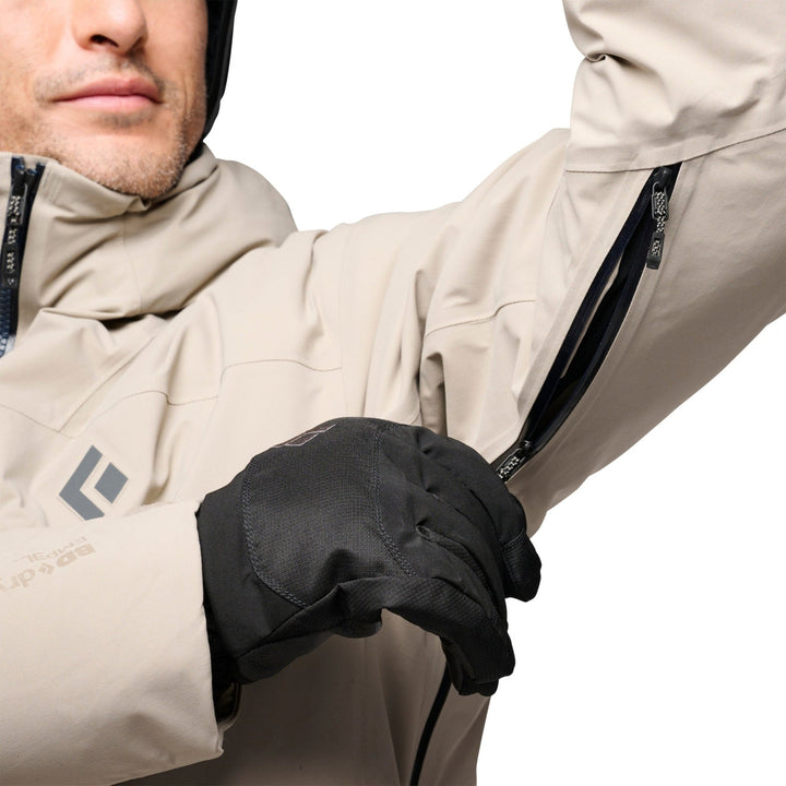 Black Diamond Men’s Factor Insulated Parka - Moonstone - SAMPLE DROP
