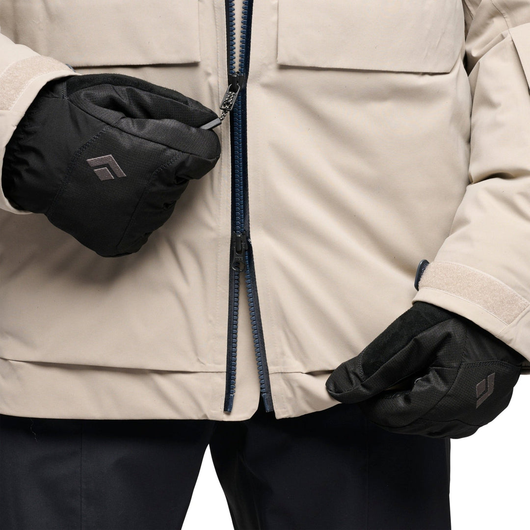 Black Diamond Men’s Factor Insulated Parka - Moonstone - SAMPLE DROP