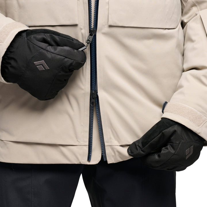 Black Diamond Men’s Factor Insulated Parka - Moonstone - SAMPLE DROP