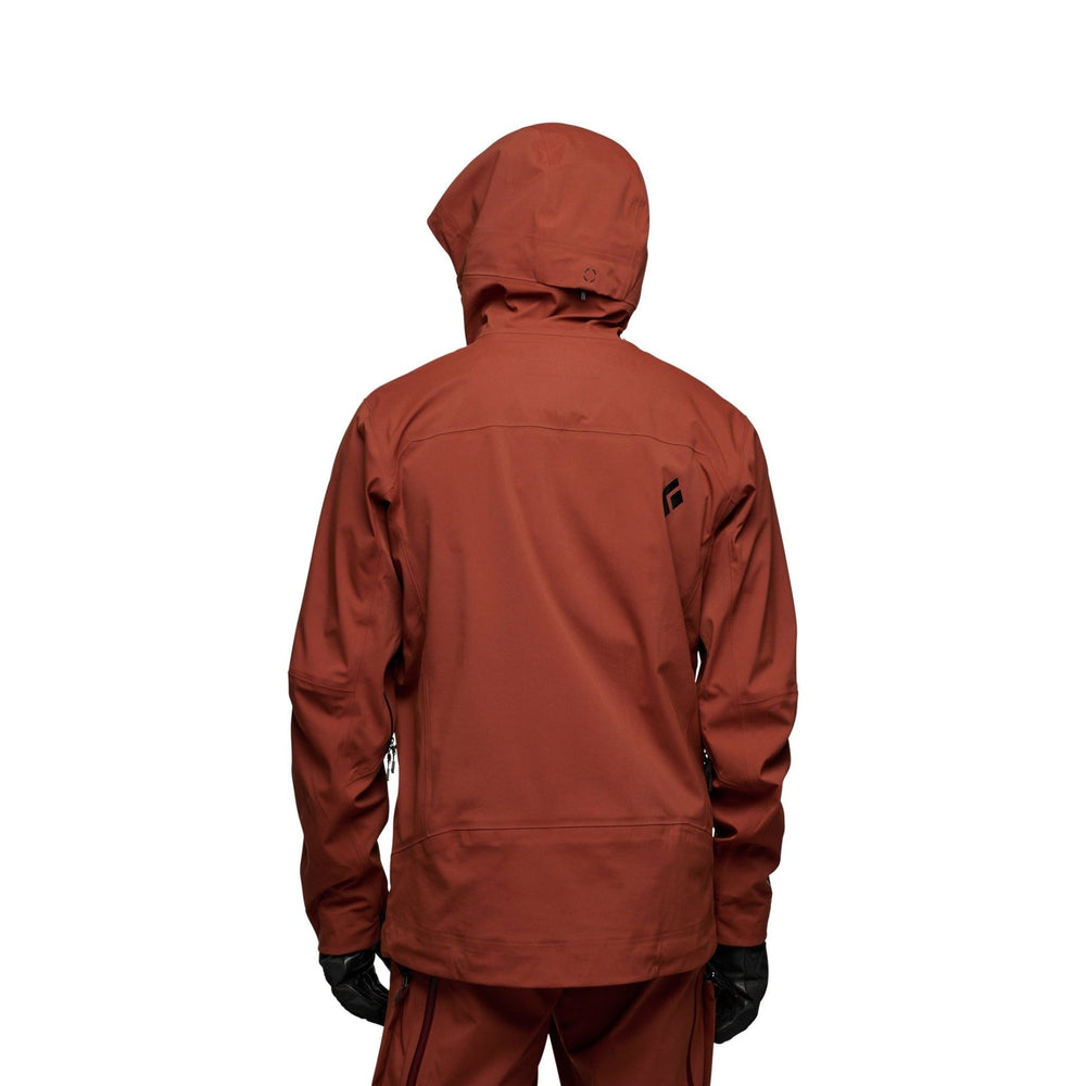 Black Diamond Men’s Factor Shell - Iron Red - SAMPLE DROP
