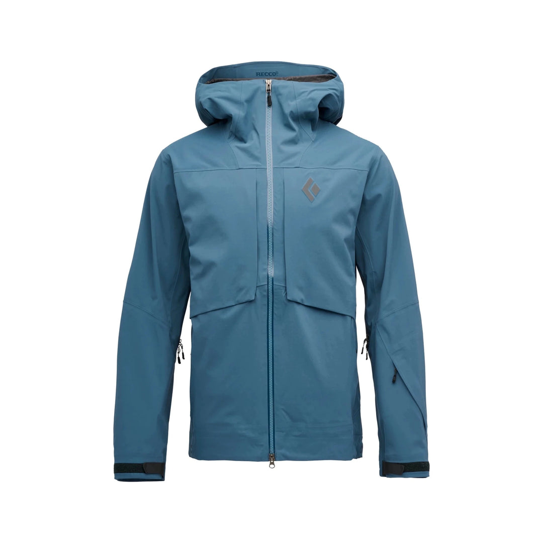 Black Diamond Men’s Factor Shell - Midnight Blue - SAMPLE DROP