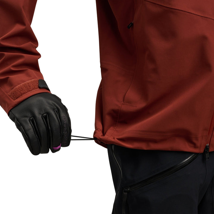 Black Diamond Men’s Recon Stretch Shell - Iron Red - SAMPLE DROP
