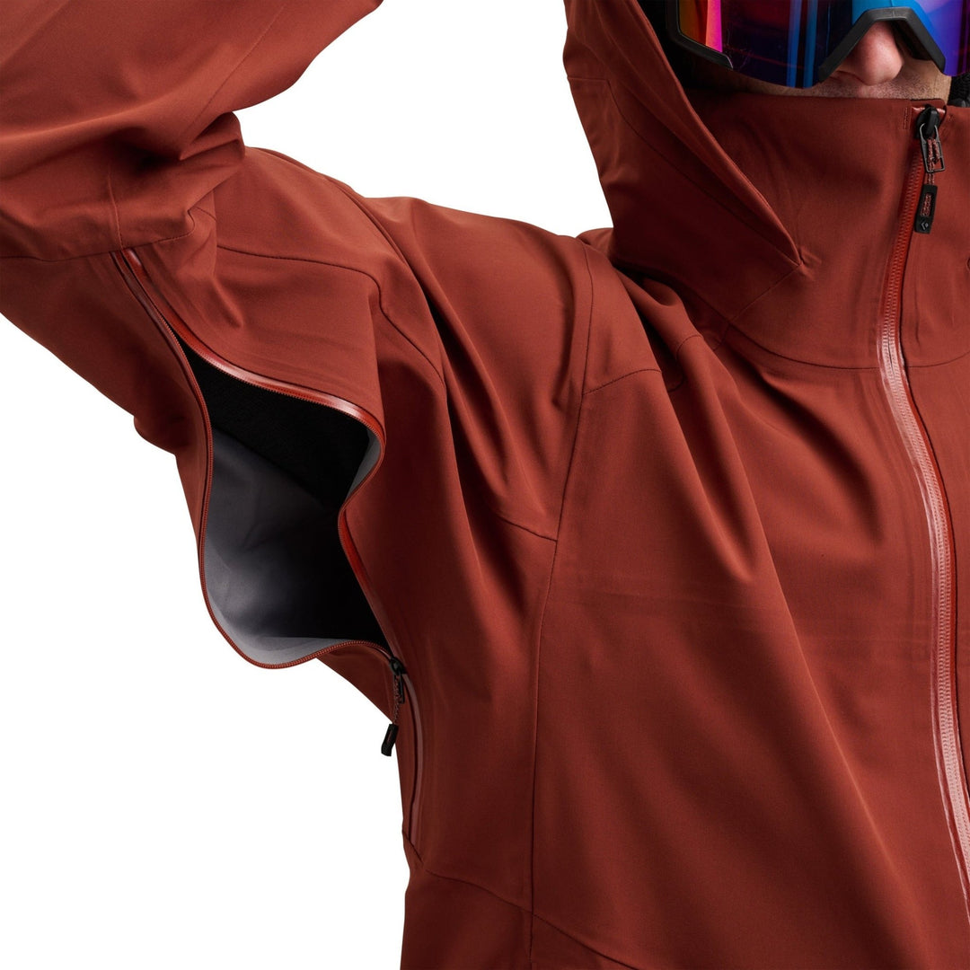 Black Diamond Men’s Recon Stretch Shell - Iron Red - SAMPLE DROP