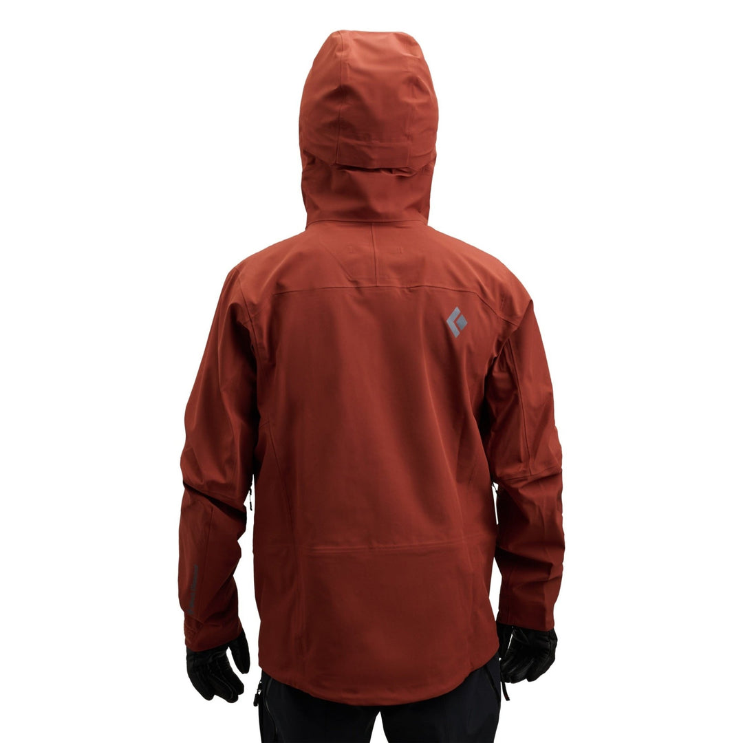 Black Diamond Men’s Recon Stretch Shell - Iron Red - SAMPLE DROP