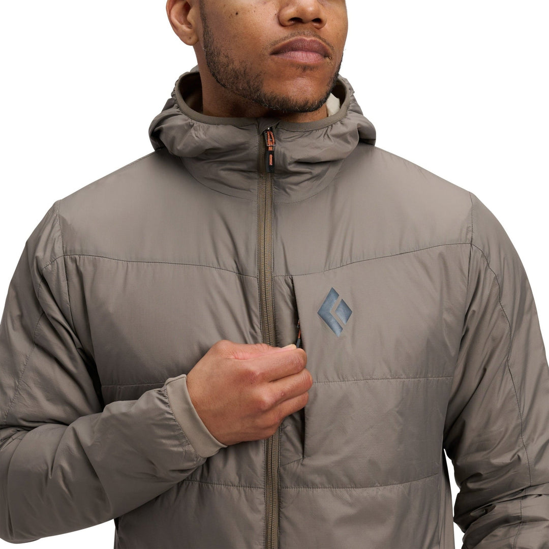 Black Diamond Men’s Solution 2.0 Hoody - Walnut - SAMPLE DROP