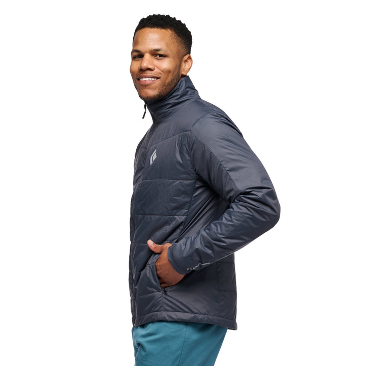 Black Diamond Men’s Solution 2.0 Jacket - Charcoal - SAMPLE DROP