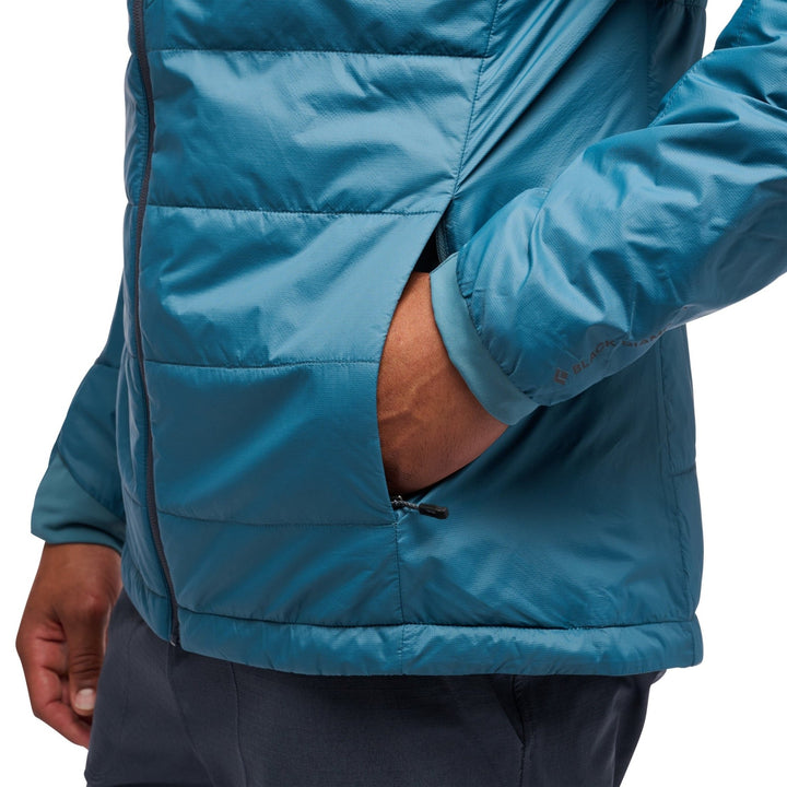 Black Diamond Men’s Solution 2.0 Jacket - Creek Blue - SAMPLE DROP