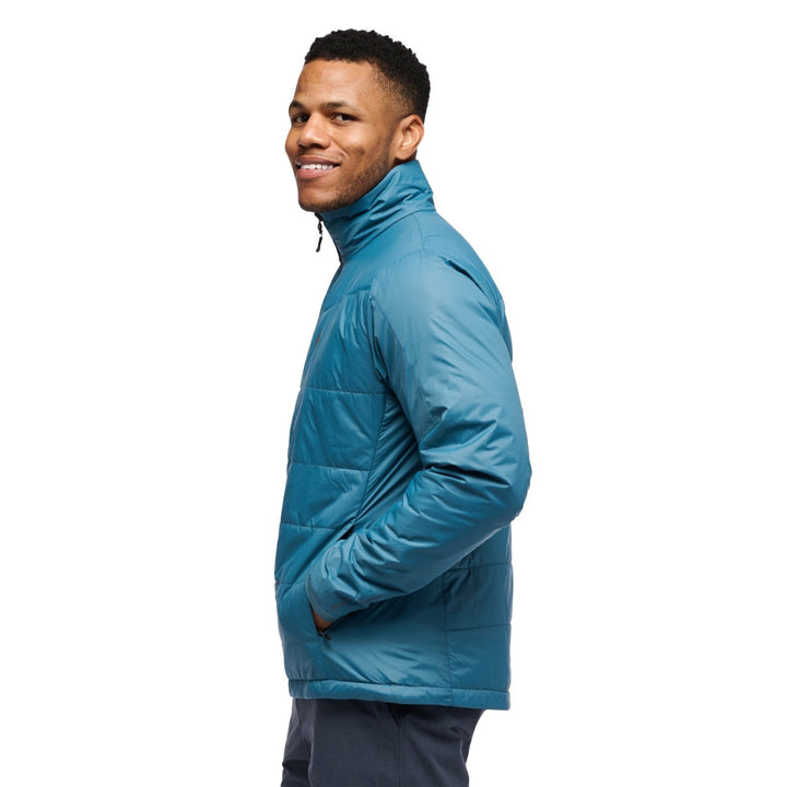 Black Diamond Men’s Solution 2.0 Jacket - Creek Blue - SAMPLE DROP