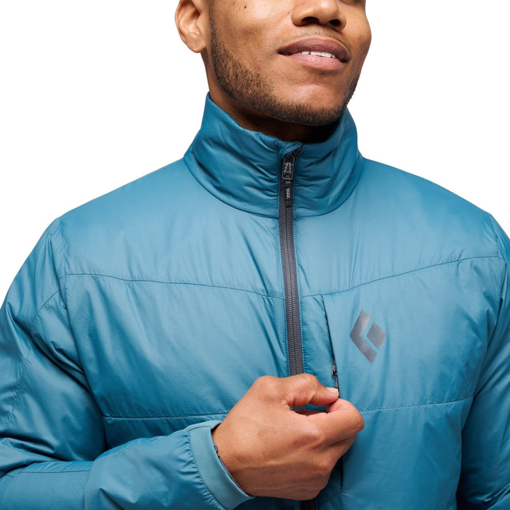 Black Diamond Men’s Solution 2.0 Jacket - Creek Blue - SAMPLE DROP