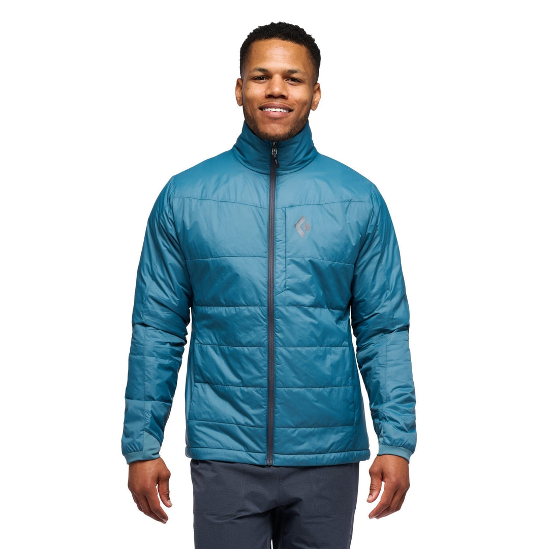 Black Diamond Men’s Solution 2.0 Jacket - Creek Blue - SAMPLE DROP