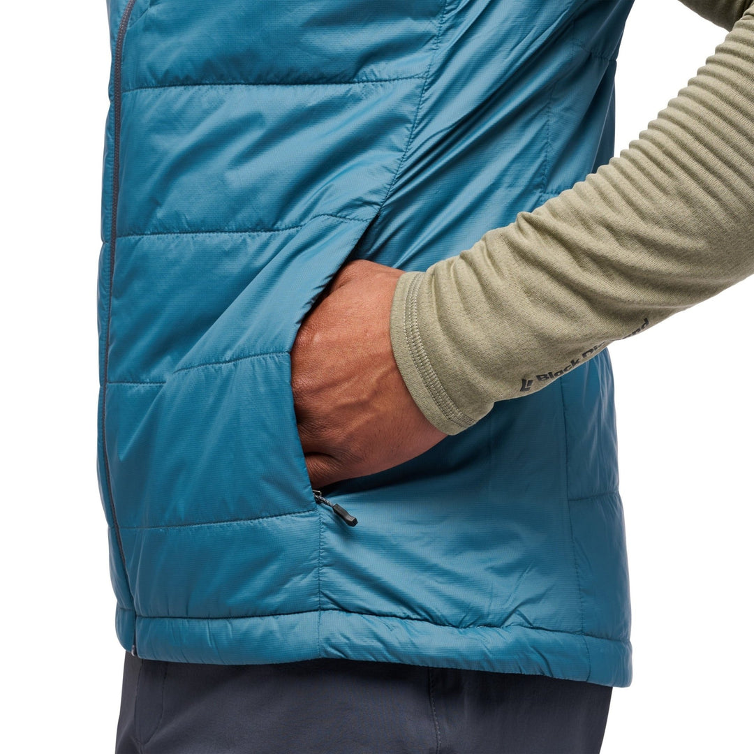 Black Diamond Men’s Solution 2.0 Vest - Creek Blue - SAMPLE DROP