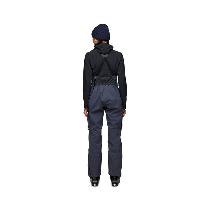 Black Diamond Women’s Factor Bibs - Charcoal - SAMPLE DROP