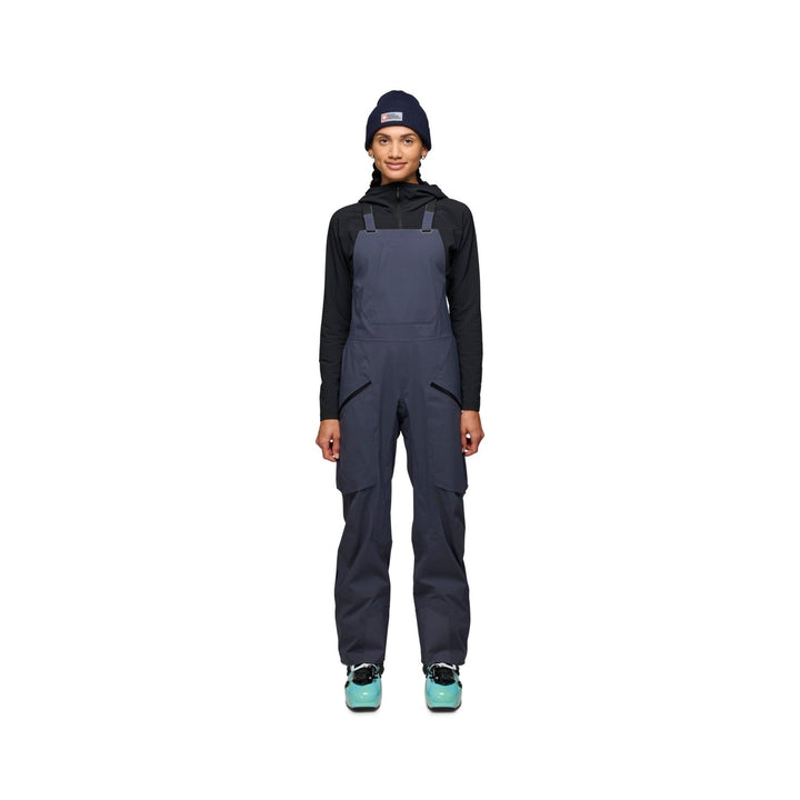 Black Diamond Women’s Factor Bibs - Charcoal - SAMPLE DROP