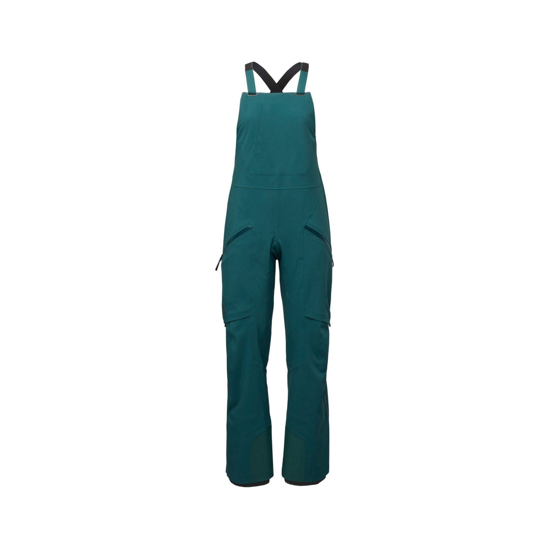 Black Diamond Women’s Factor Bibs - Deep Woods - SAMPLE DROP
