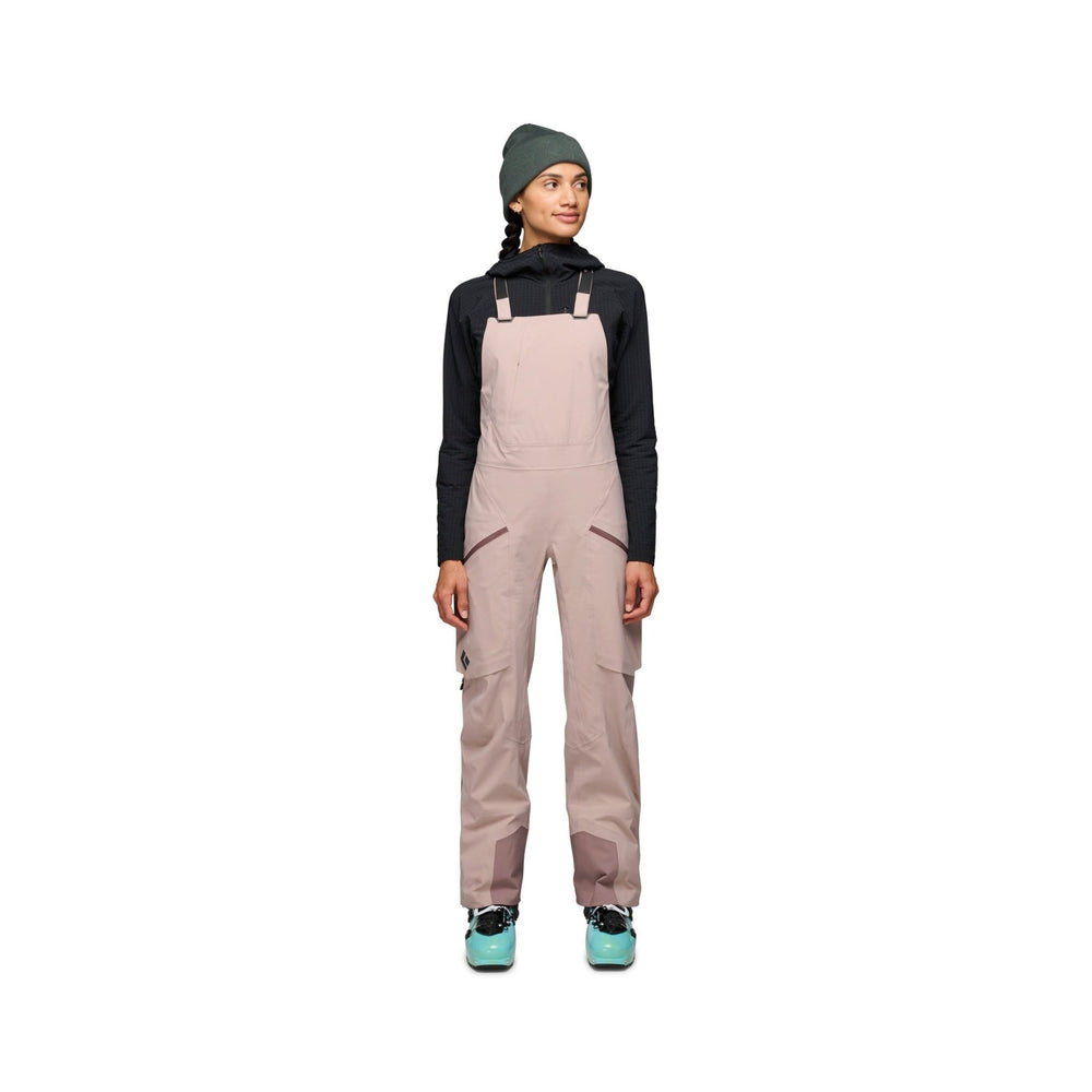 Black Diamond Women’s Factor Bibs - Pale Mauve - SAMPLE DROP