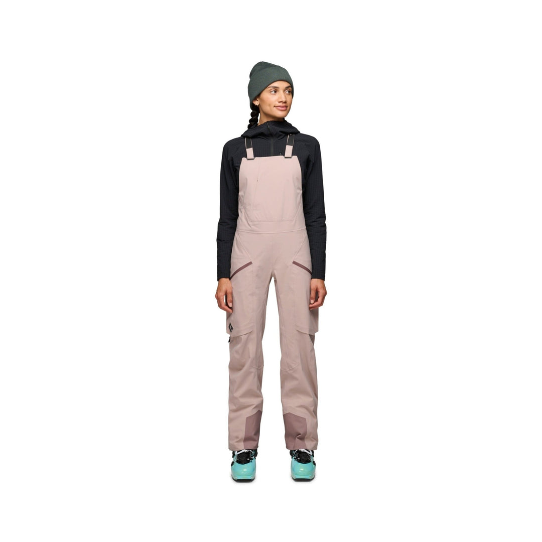 Black Diamond Women’s Factor Bibs - Pale Mauve - SAMPLE DROP