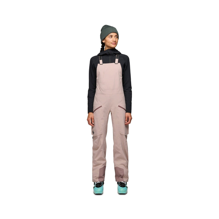 Black Diamond Women’s Factor Bibs - Pale Mauve - SAMPLE DROP
