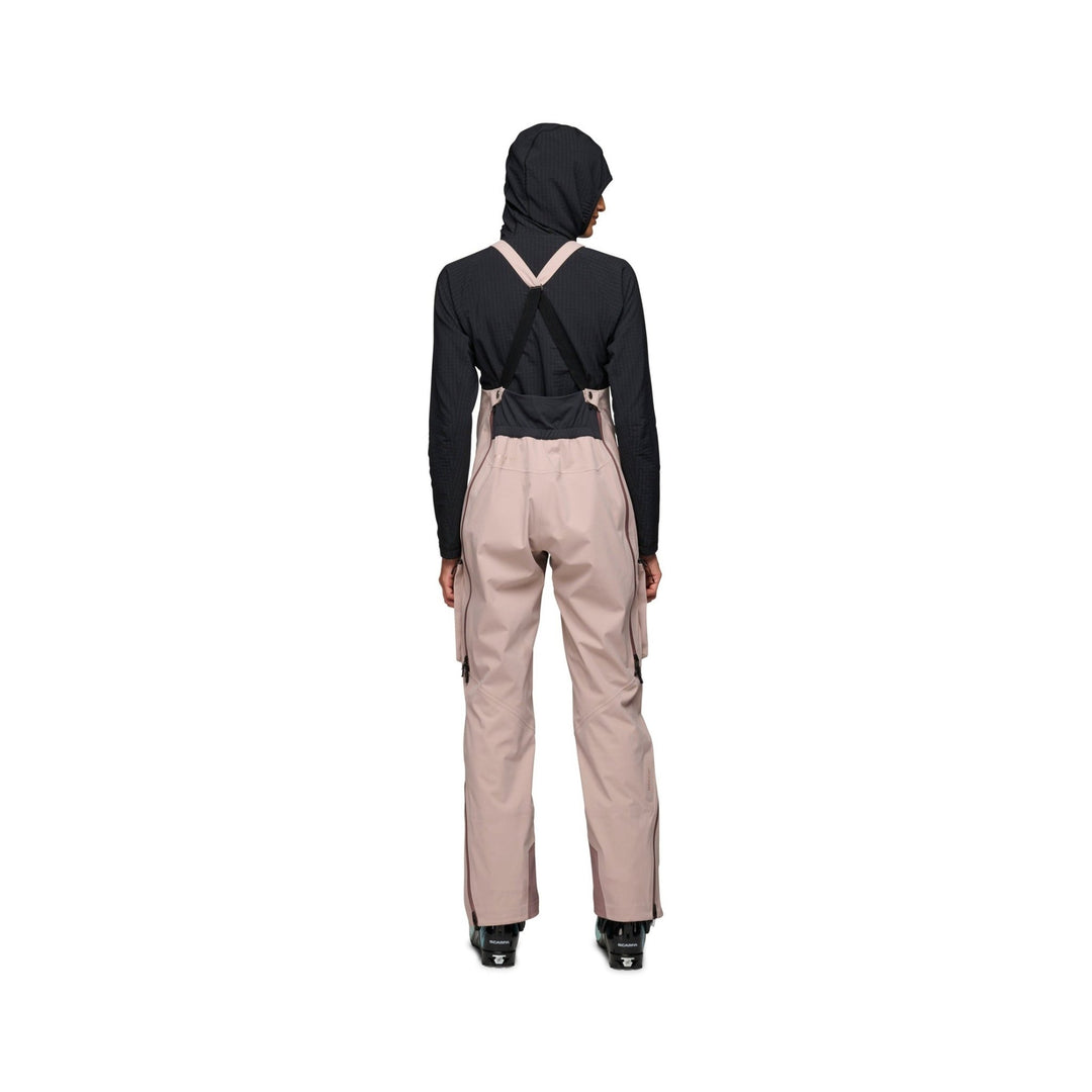 Black Diamond Women’s Factor Bibs - Pale Mauve - SAMPLE DROP
