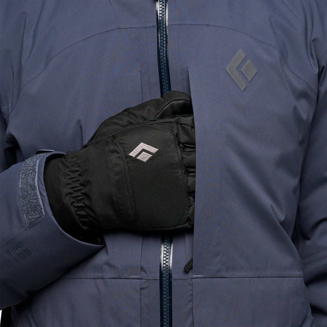Black Diamond Women’s Factor Insulated Parka - Charcoal - SAMPLE DROP