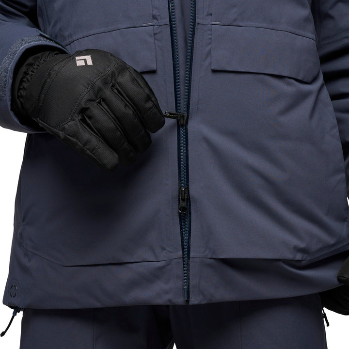 Black Diamond Women’s Factor Insulated Parka - Charcoal - SAMPLE DROP