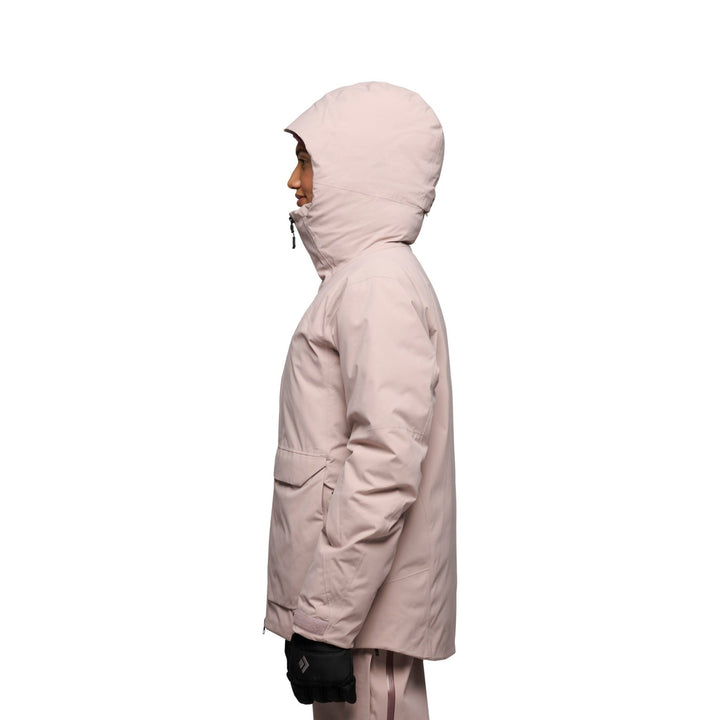 Black Diamond Women’s Factor Insulated Parka - Pale Mauve - SAMPLE DROP