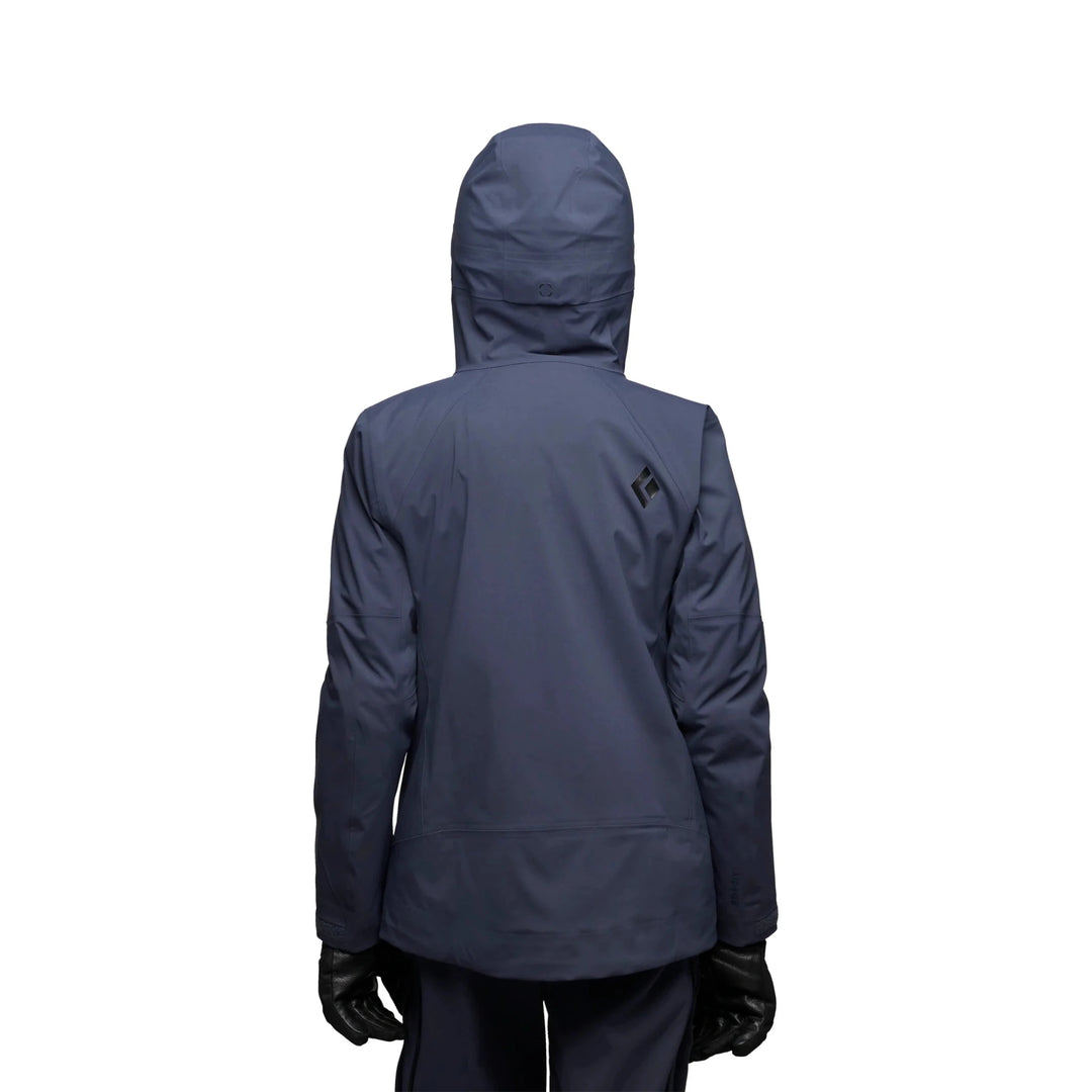 Black Diamond Women’s Factor Shell - Charcoal - SAMPLE DROP