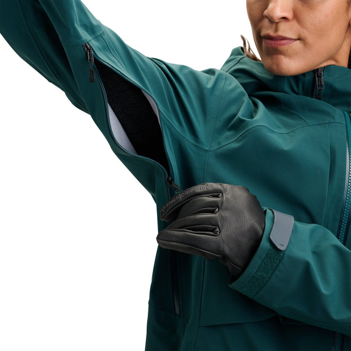 Black Diamond Women’s Factor Shell – Technical Ski &amp;amp; Snowboard Shell Jacket - SAMPLE DROP
