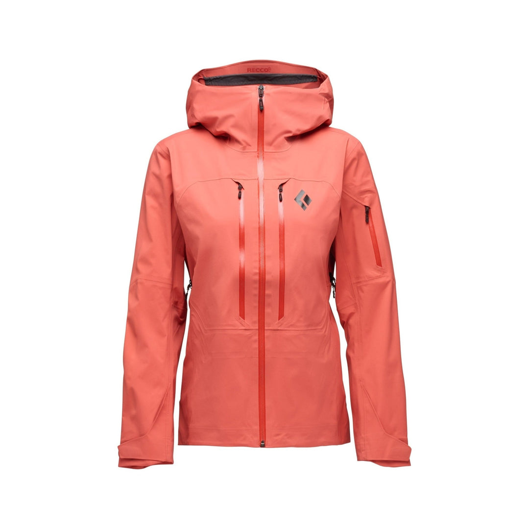 Black Diamond Women’s Recon LT Stretch Shell - Baja Sunrise - SAMPLE DROP