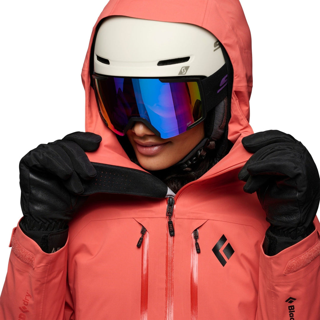 Black Diamond Women’s Recon LT Stretch Shell - Baja Sunrise - SAMPLE DROP
