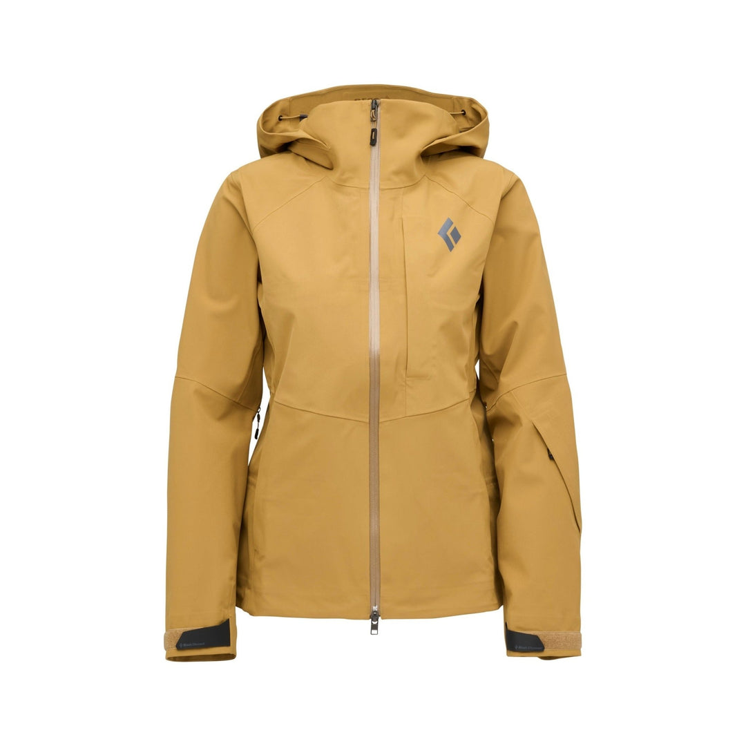 Black Diamond Women’s Recon Stretch Shell - Flax - SAMPLE DROP