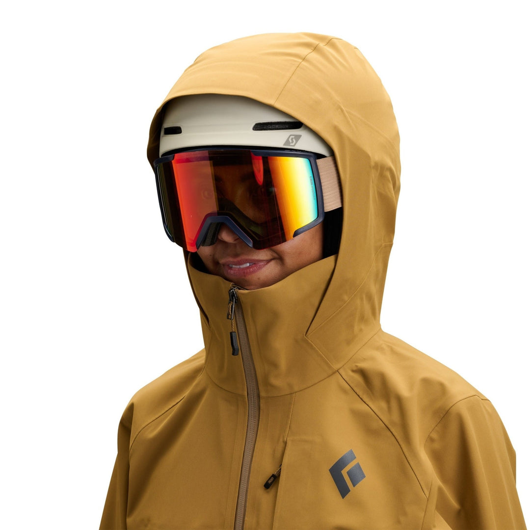 Black Diamond Women’s Recon Stretch Shell - Flax - SAMPLE DROP