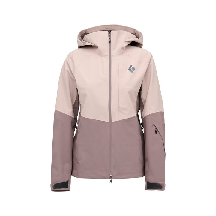 Black Diamond Women’s Recon Stretch Shell - Pale Mauve - Dark Mauve - SAMPLE DROP