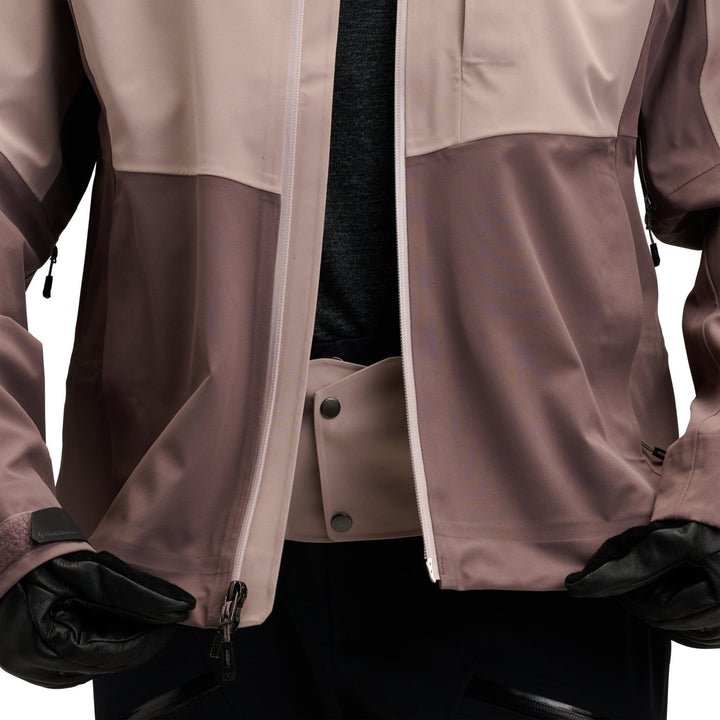 Black Diamond Women’s Recon Stretch Shell - Pale Mauve - Dark Mauve - SAMPLE DROP