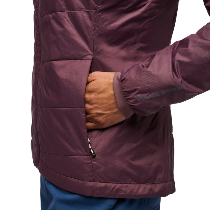 Black Diamond Women’s Solution 2.0 Jacket - Fig - SAMPLE DROP