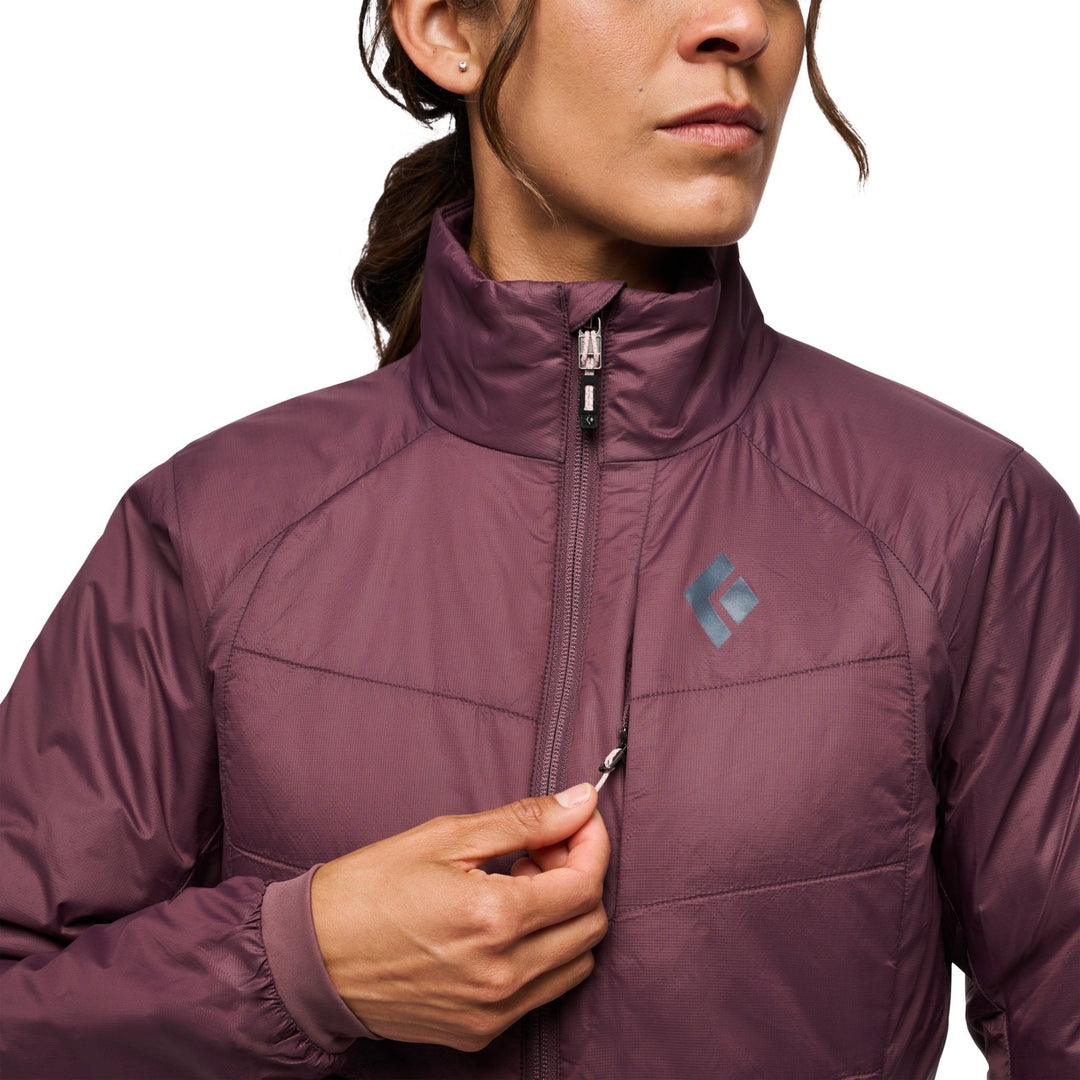 Black Diamond Women’s Solution 2.0 Jacket - Fig - SAMPLE DROP