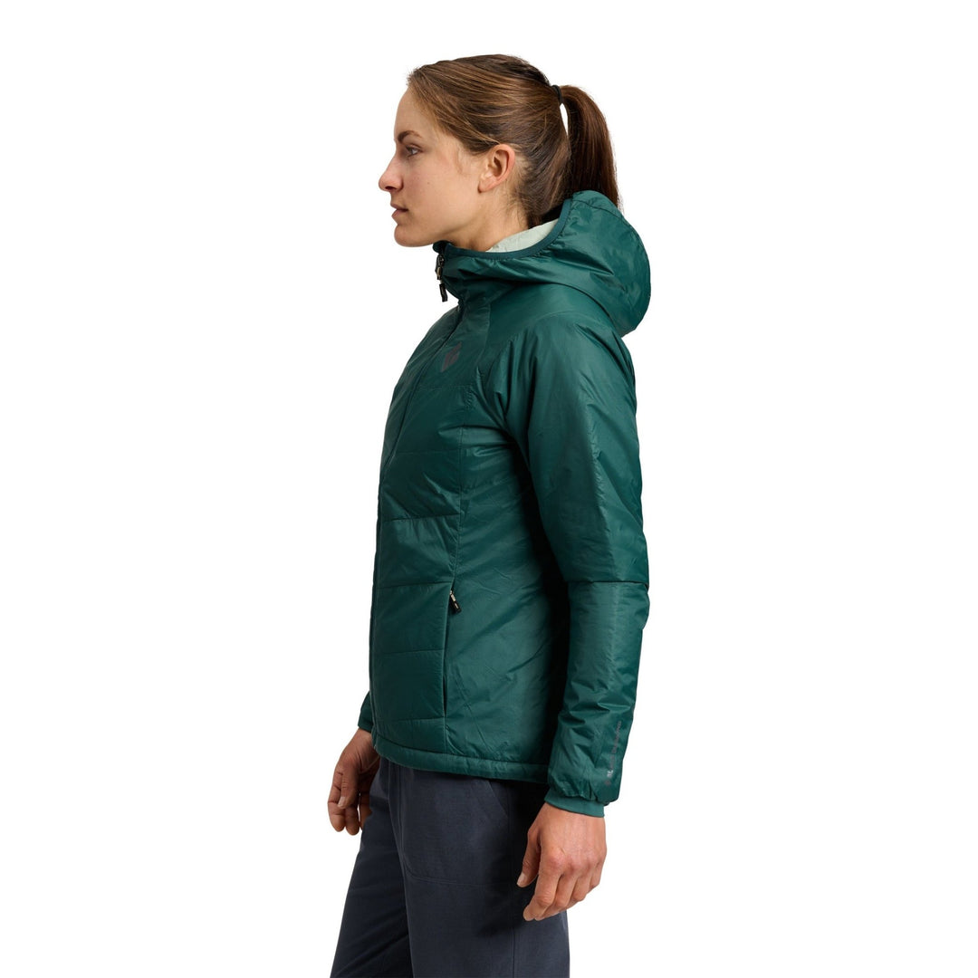 Black Diamond Women’s Solution Hoody - Deep Woods - SAMPLE DROP