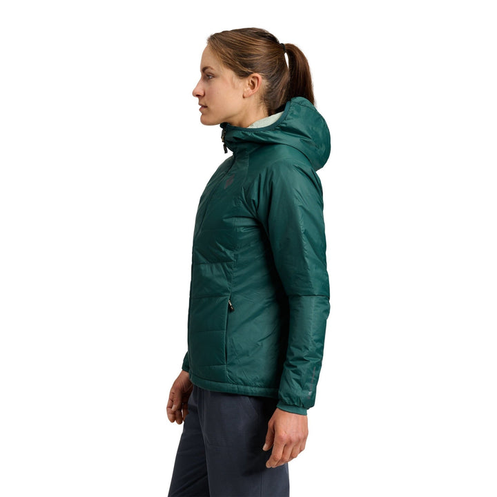 Black Diamond Women’s Solution Hoody - Deep Woods - SAMPLE DROP
