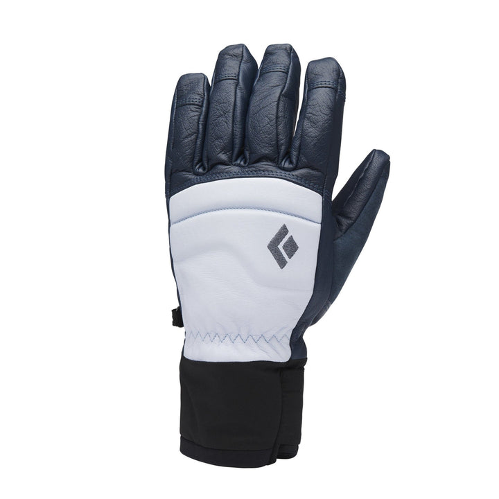 Black Diamond Women’s Spark Gloves - Charcoal - Belay Blue - SAMPLE DROP