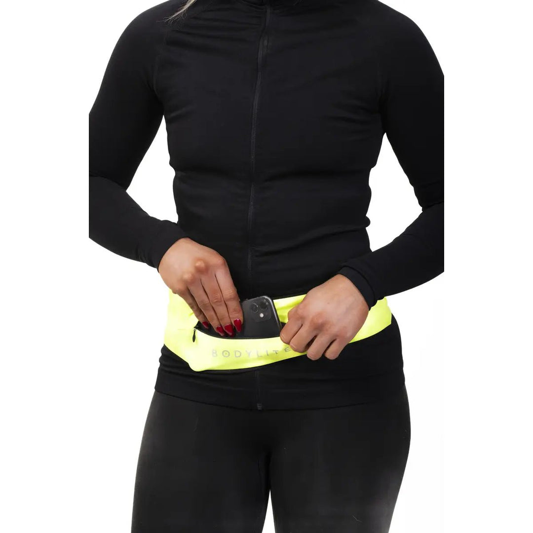 Bodylite Compression Waist Belt - Neon Yellow - Medium (32/36) - SAMPLE DROP