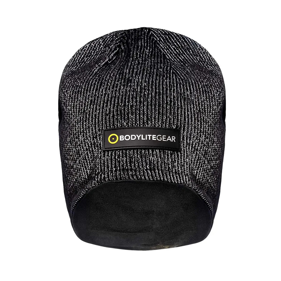 Bodylite Reflective Beanie - Black - SAMPLE DROP