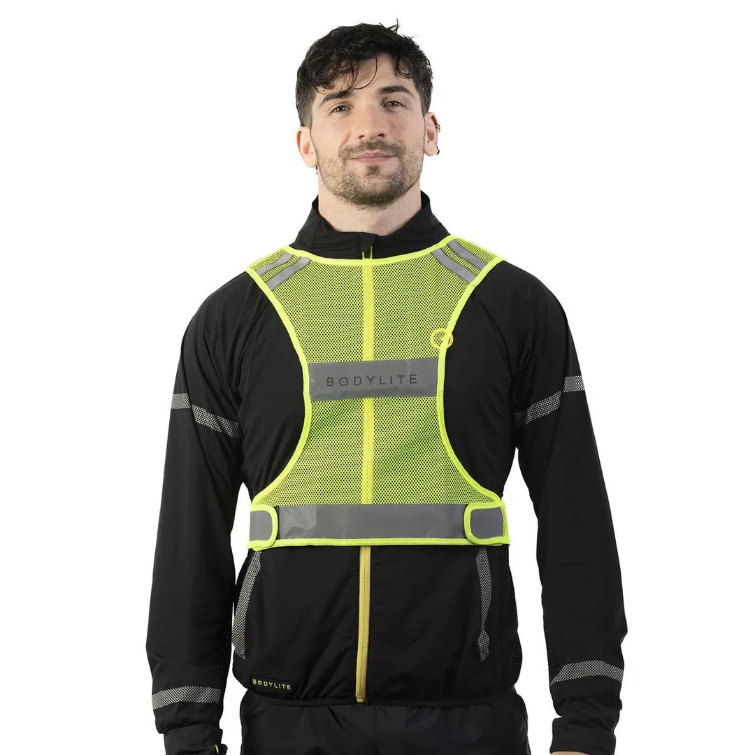 Bodylite Reflective Vest Neon Yellow M/L - SAMPLE DROP