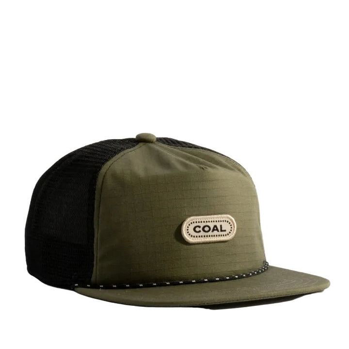 Coal The Atlas Mesh Back Breathable 5 - Panel Heritage Snapback Cap - SAMPLE DROP