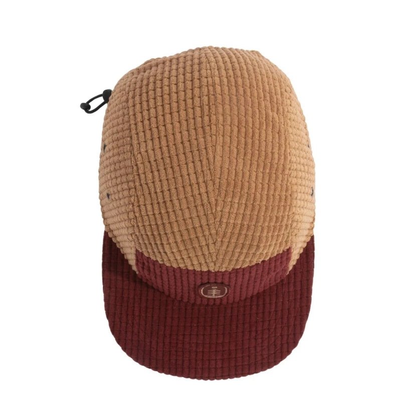 Coal The Canyon 5 - Panel Hat Burgundy/Light Brown - SAMPLE DROP
