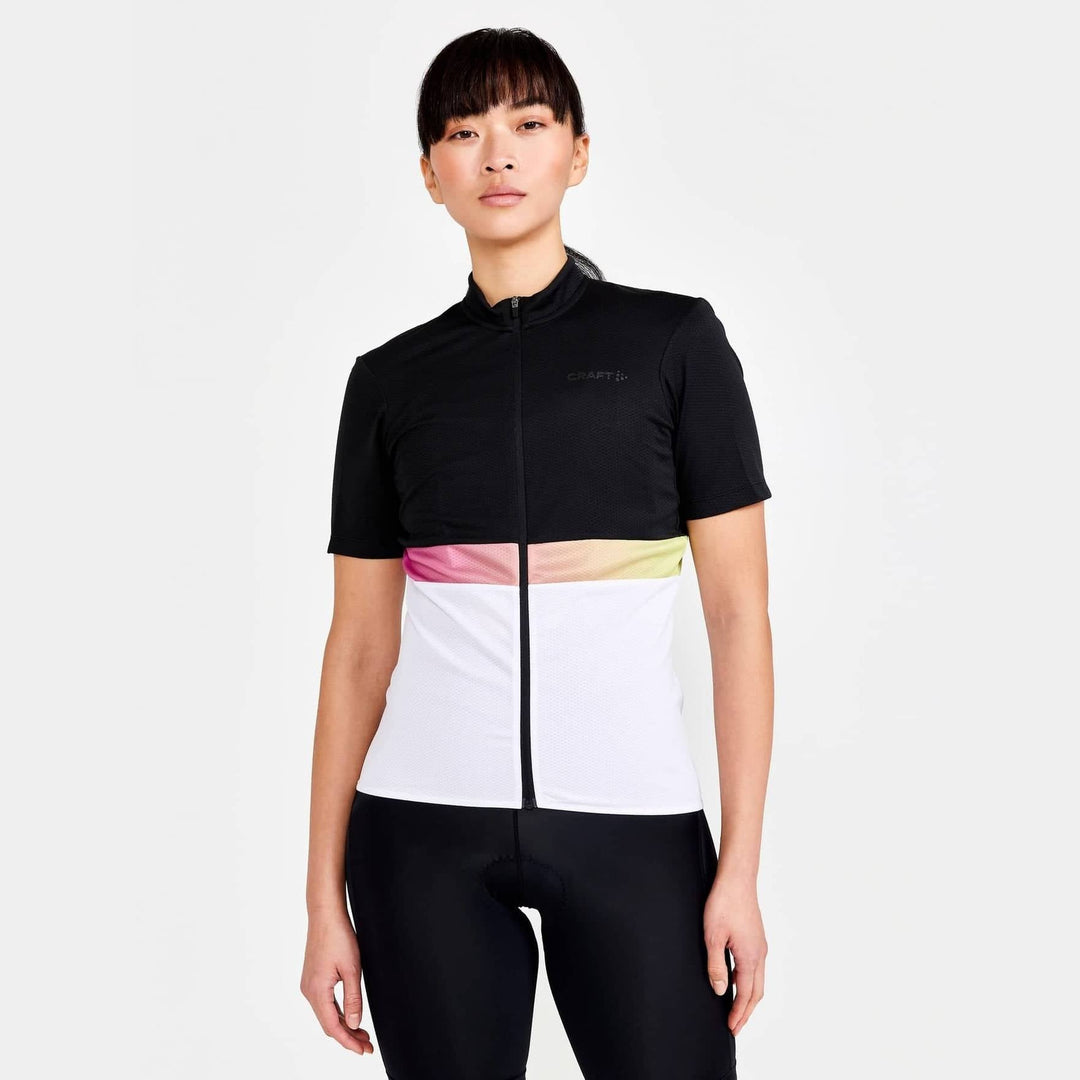 Core Core Endur Jersey W - Black-White - SAMPLE DROP