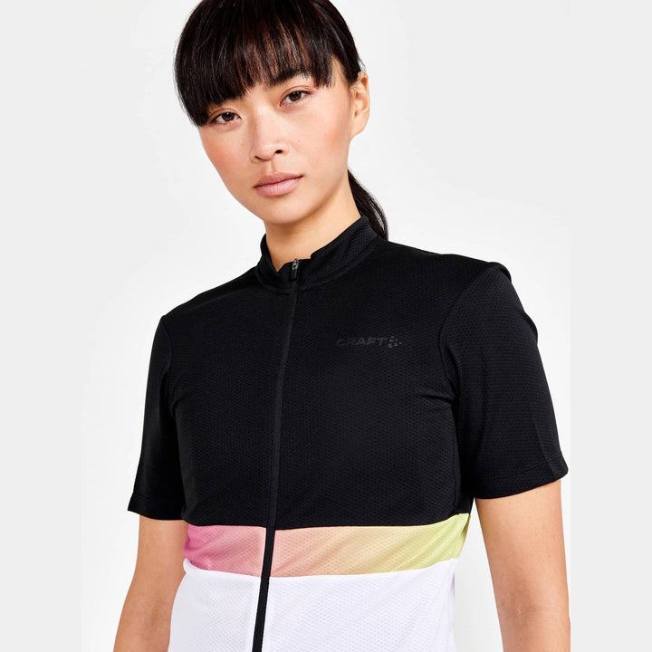 Core Core Endur Jersey W - Black-White - SAMPLE DROP
