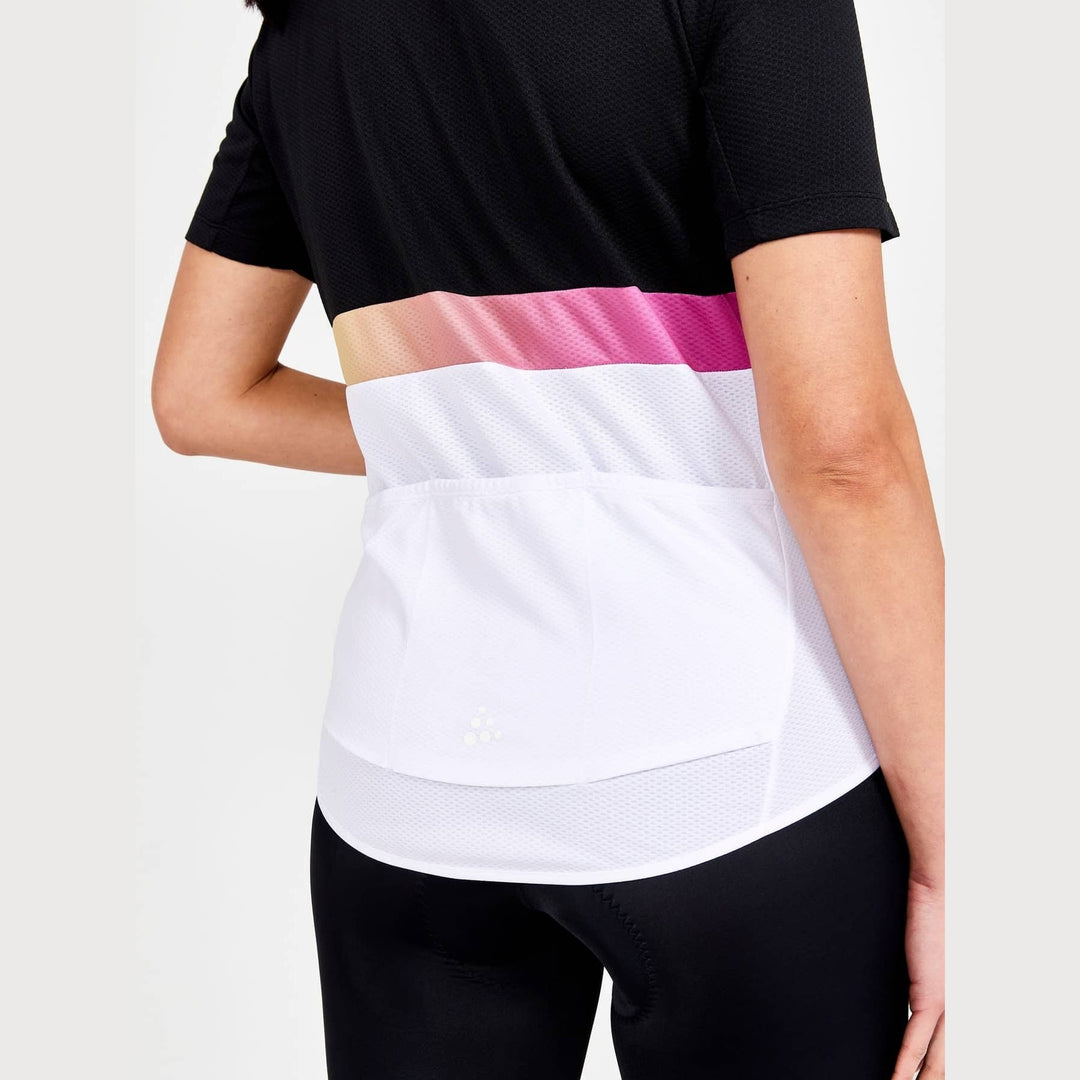 Core Core Endur Jersey W - Black-White - SAMPLE DROP