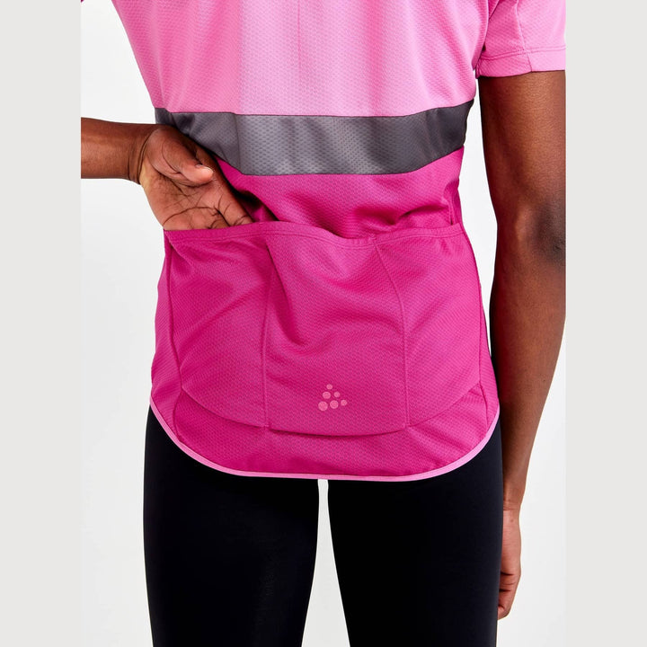 Core Core Endur Jersey W - Camelia/Roxo - SAMPLE DROP