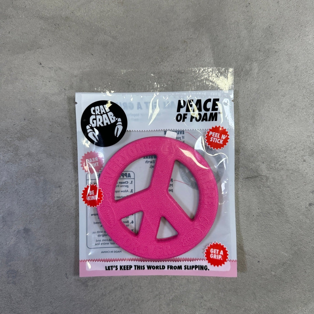 Crab Grab Peace Of Foam Stomp Pad - Hot Pink - SAMPLE DROP